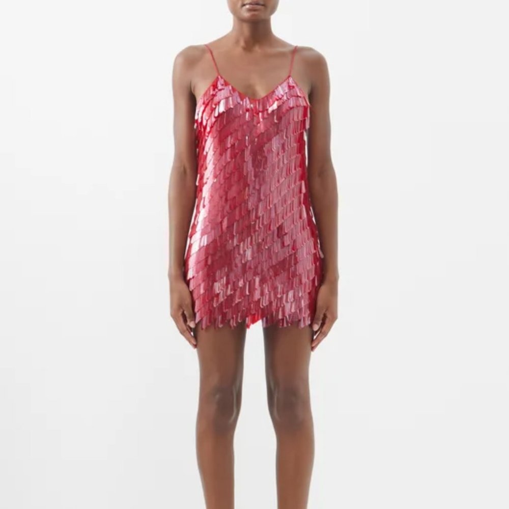 Ashish Sequinned mini dress
